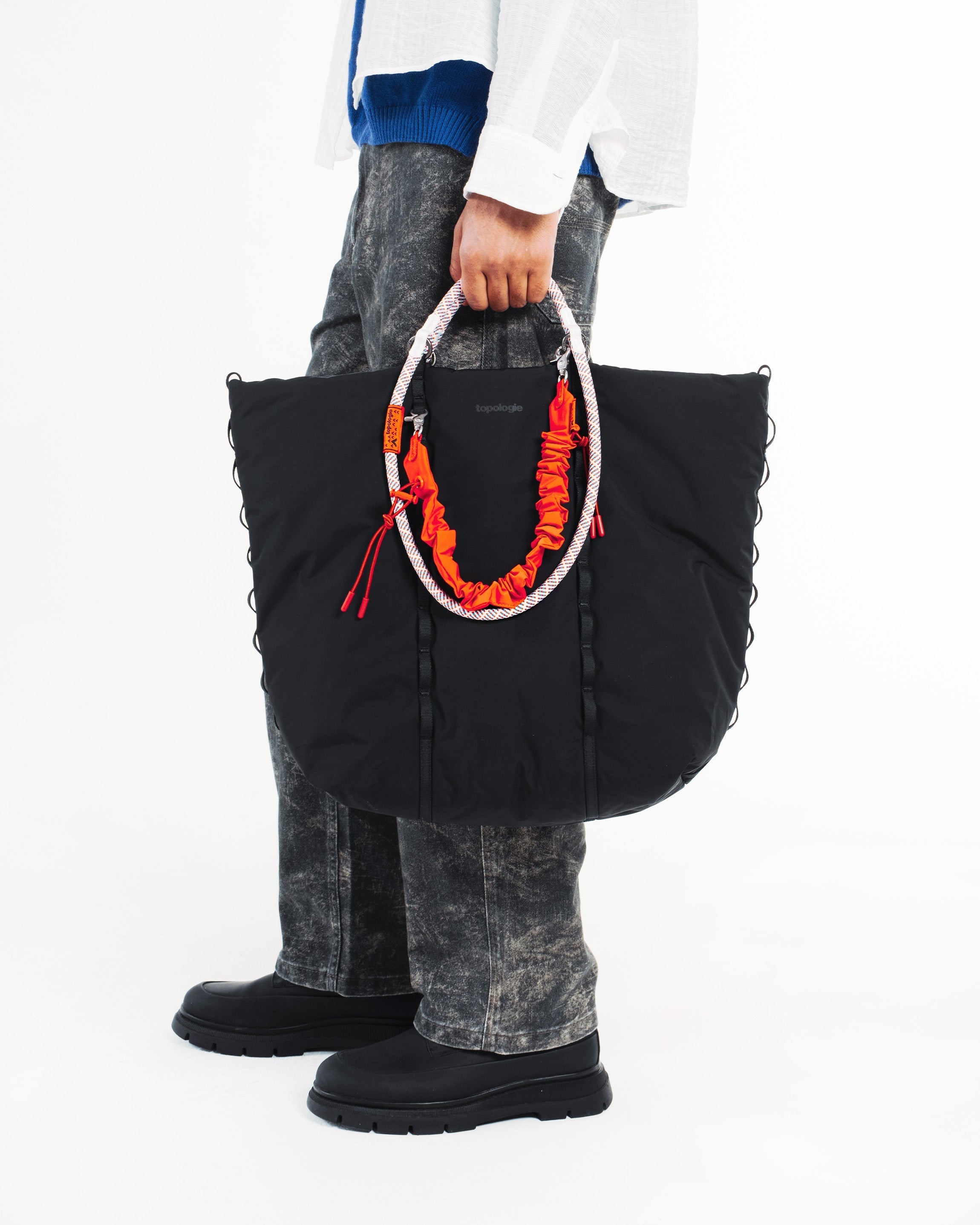 클라우드 토트백 Cloud Tote / Marshmallow / 10mm 로프 루프 10mm Rope Loop / Coffee Melange