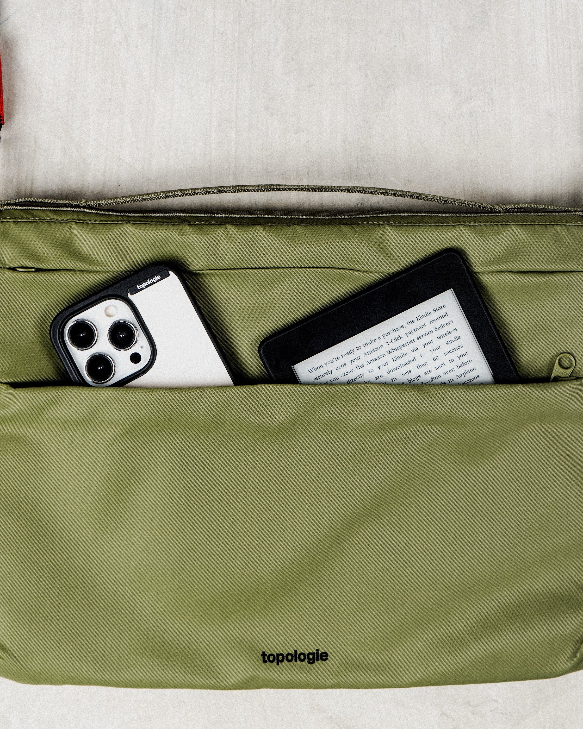 플랫 사코슈백 라지 Flat Sacoche Large