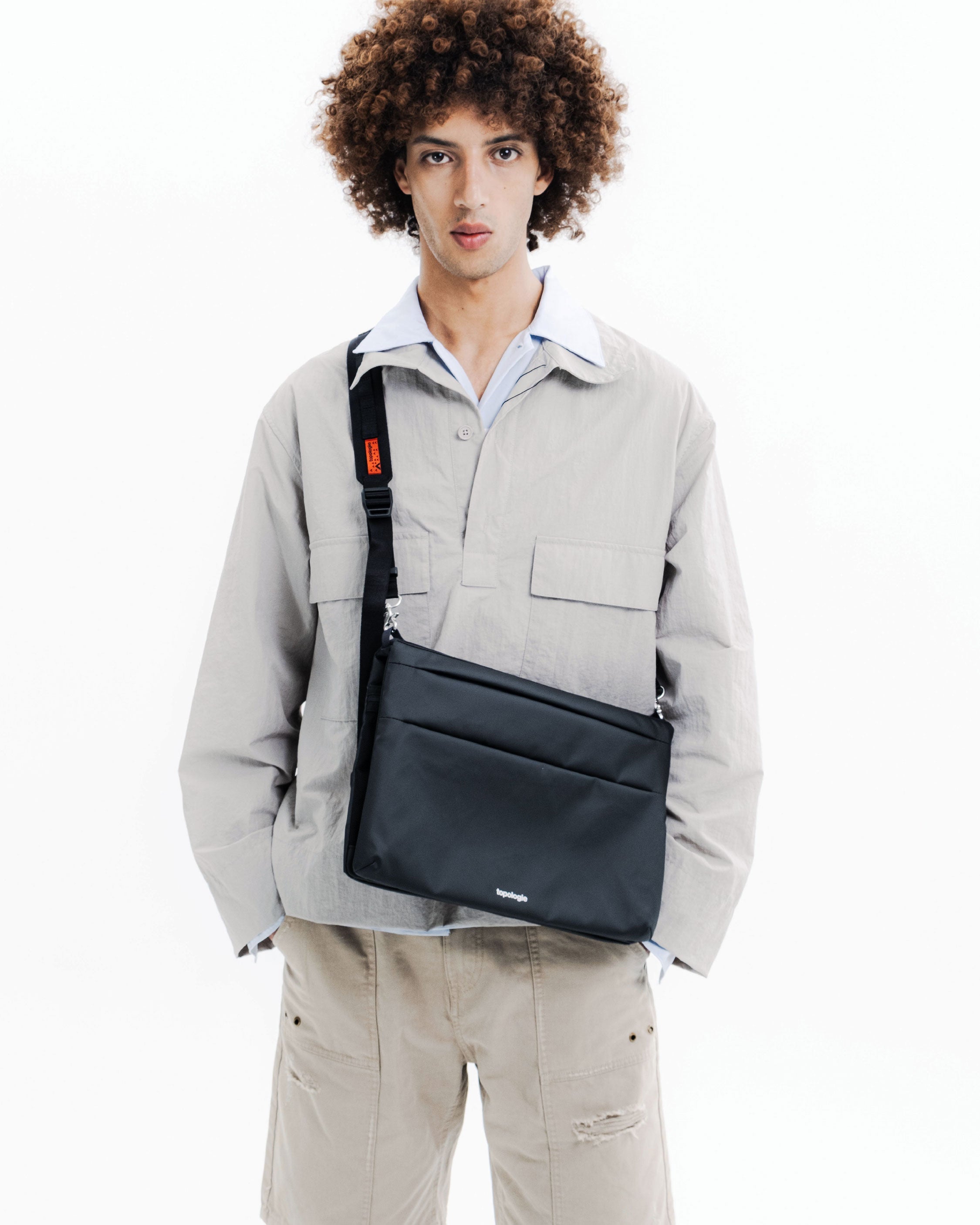 플랫 사코슈백 라지 Flat Sacoche Large