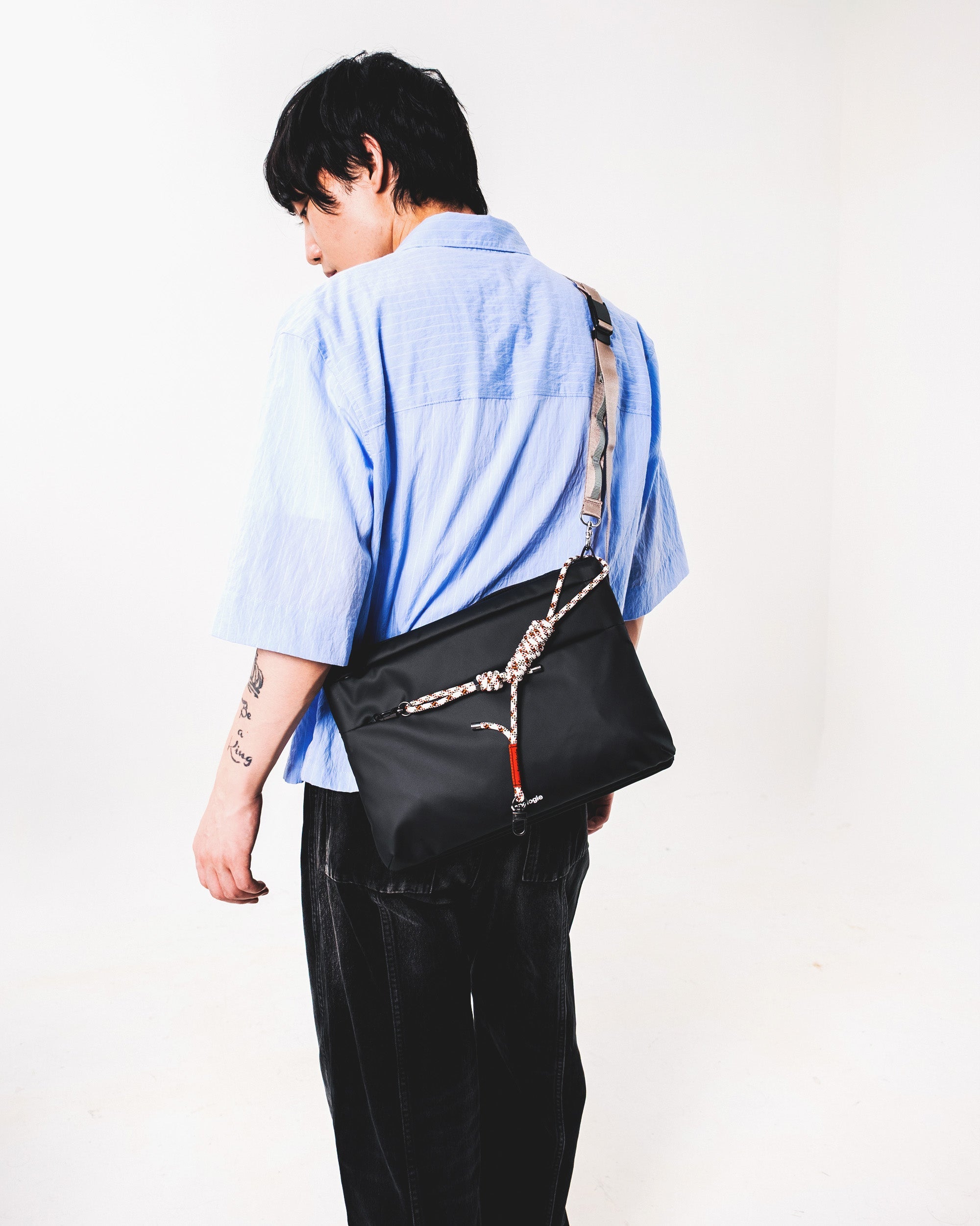 플랫 사코슈백 라지 Flat Sacoche Large