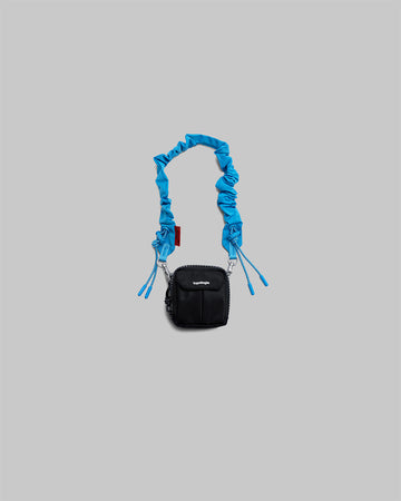 미니 유틸리티 사코슈백 Mini Utility Sacoche / Black / 번지 손목 스트랩 Bungee Wrist Strap / Atomic Blue