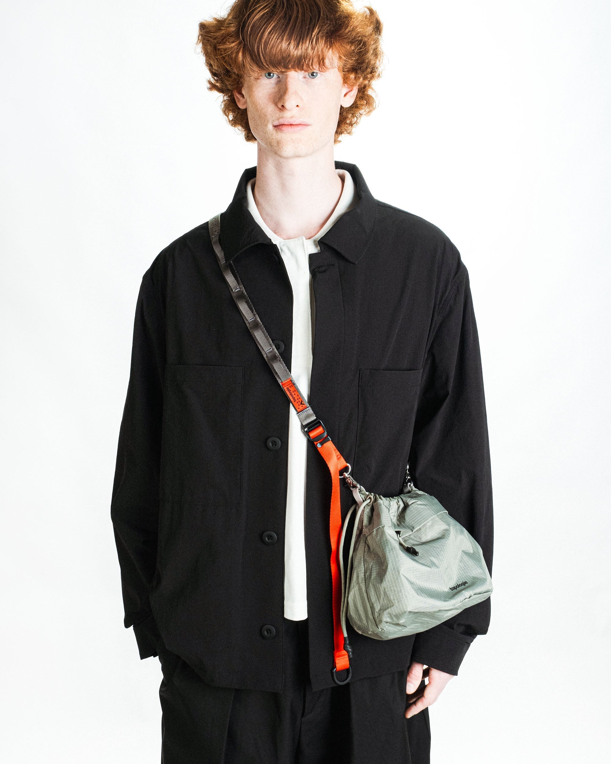 리버시블 버킷백 Reversible Bucket / Black / 8.0mm 스트랩 8.0mm Rope / Navy Camouflage