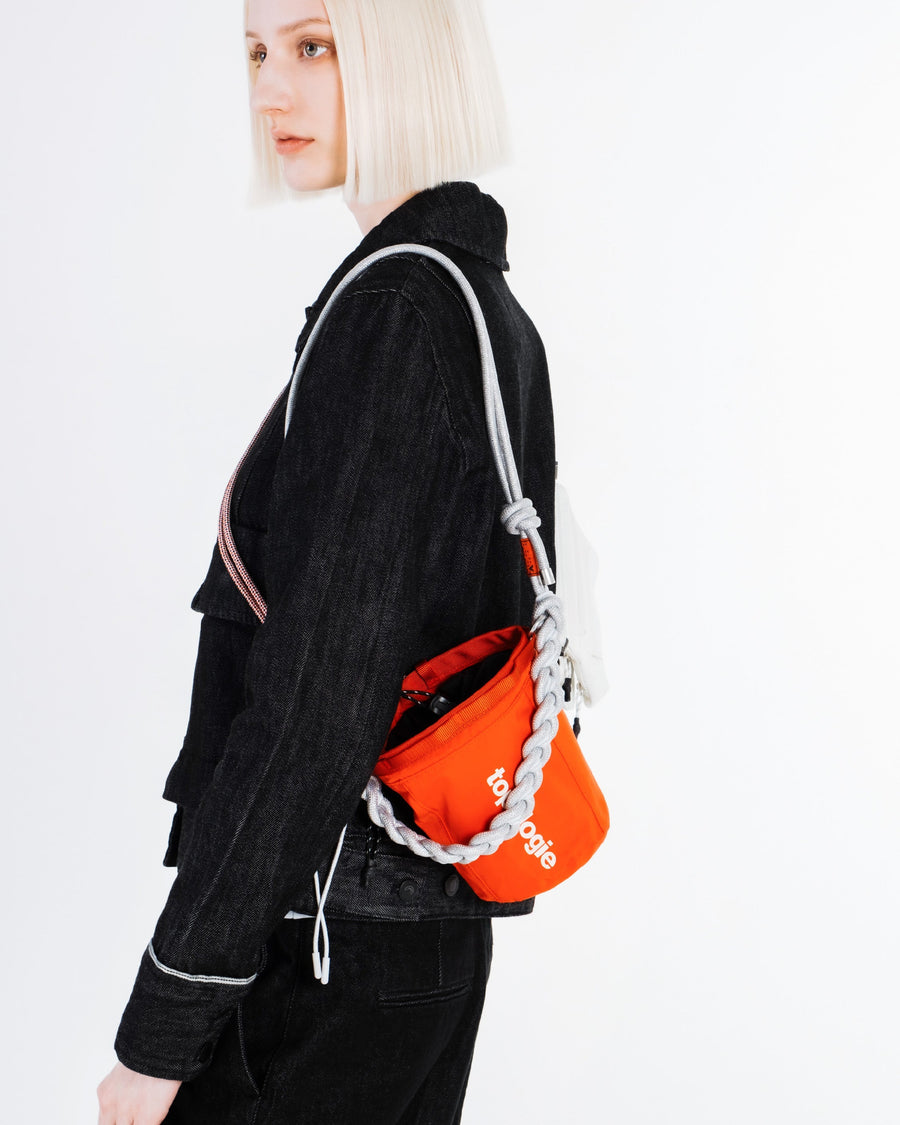 초크백 Chalk Bag / Topologie Red / 6.0mm 스트랩 6.0mm Rope / White Jukebox