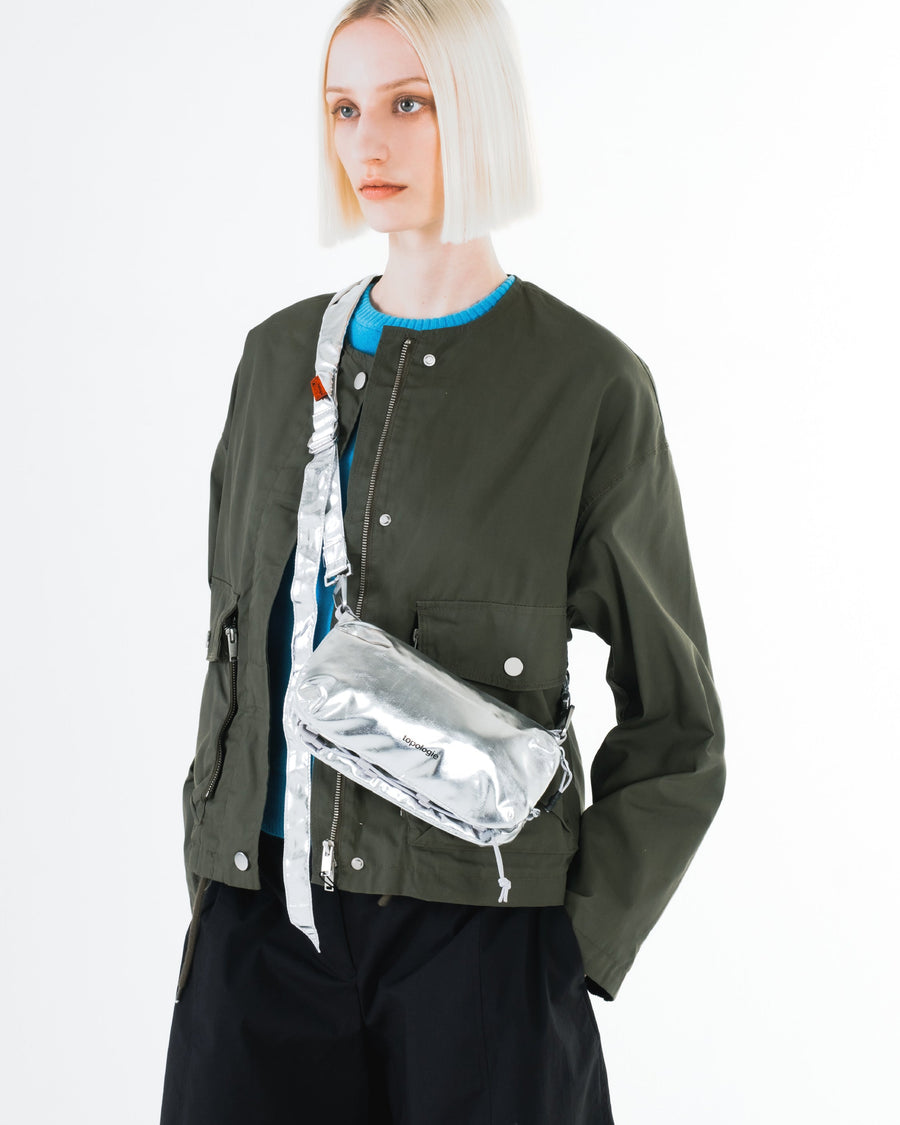 보틀 사코슈백 Bottle Sacoche / Atomic Blue / 번지 손목 스트랩 Bungee Wrist Strap / Marshmallow