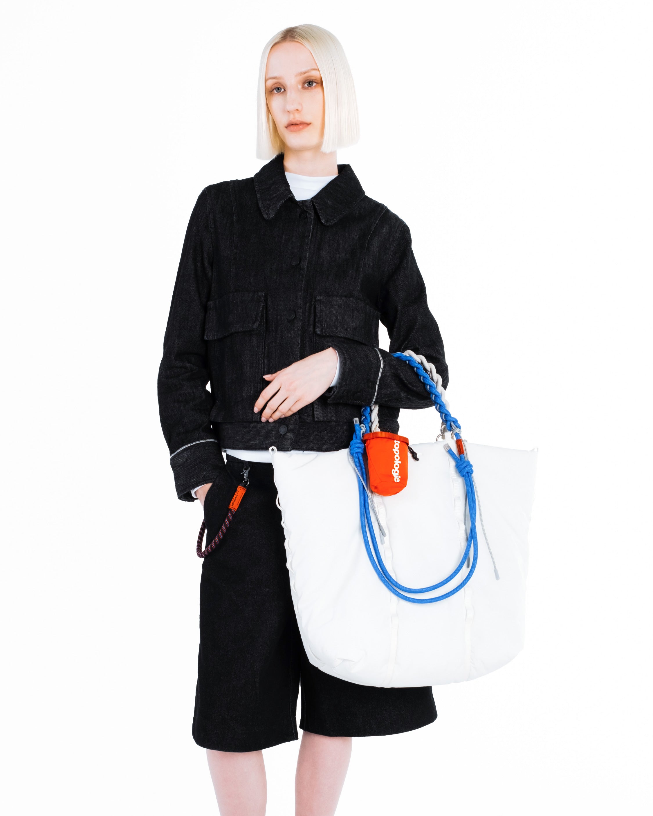 클라우드 토트백 Cloud Tote / Marshmallow / 10mm 로프 루프 10mm Rope Loop / Coffee Melange