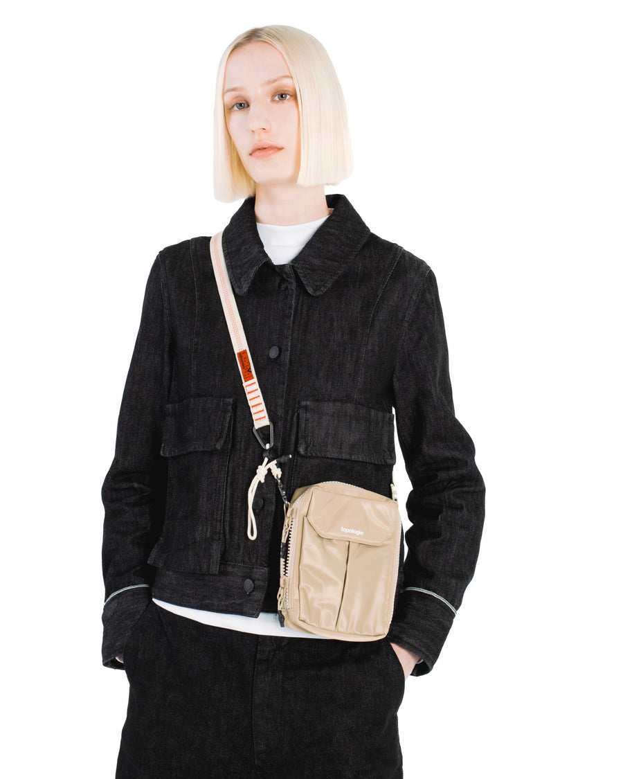 유틸리티 사코슈백 Utility Sacoche / Moss / 푸퍼 스트랩 Puffer Strap / Moss