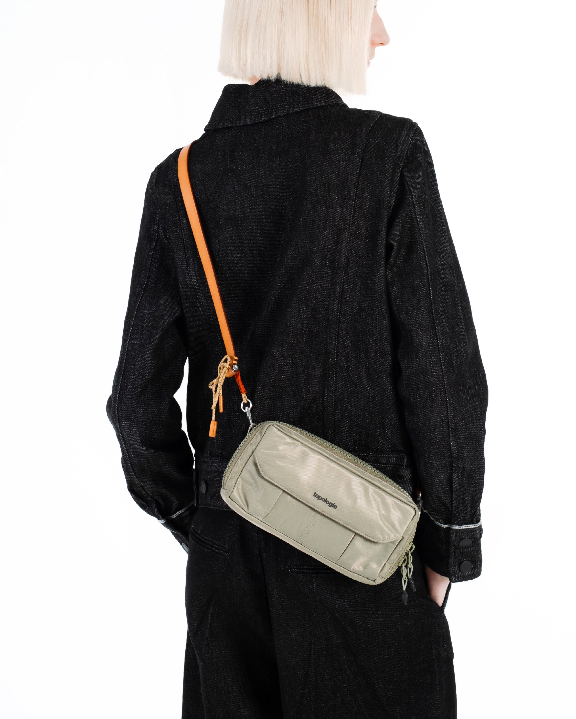유틸리티 사코슈백 EW Utility Sacoche EW / Moss / 유틸리티 슬링 와이드 Utility Sling Wide / Mocha
