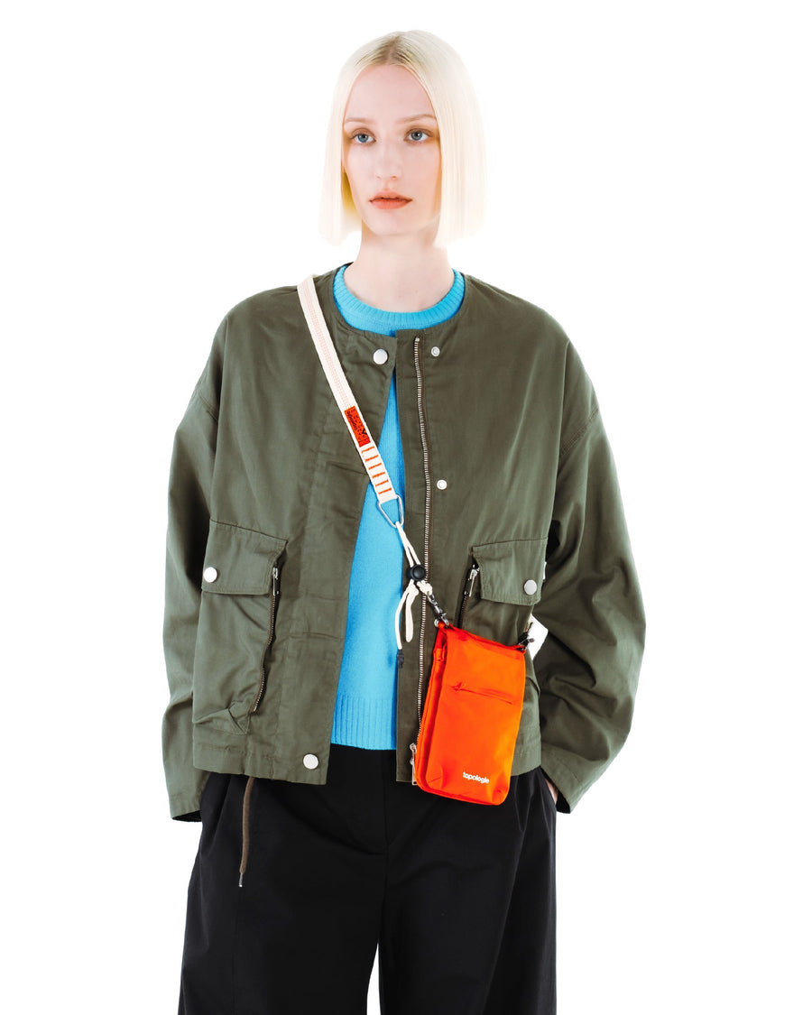 폰 사코슈백 Phone Sacoche / Atomic Blue / 푸퍼 스트랩 Puffer Strap / Marshmallow