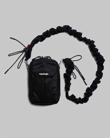 유틸리티 폰 사코슈백 Utility Phone Sacoche / Black / 번지 스트랩 Bungee Strap / Black