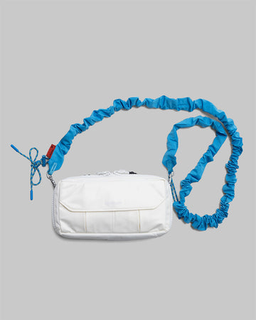 유틸리티 사코슈백 EW Utility Sacoche EW / Marshmallow / 번지 스트랩 Bungee Strap / Atomic Blue