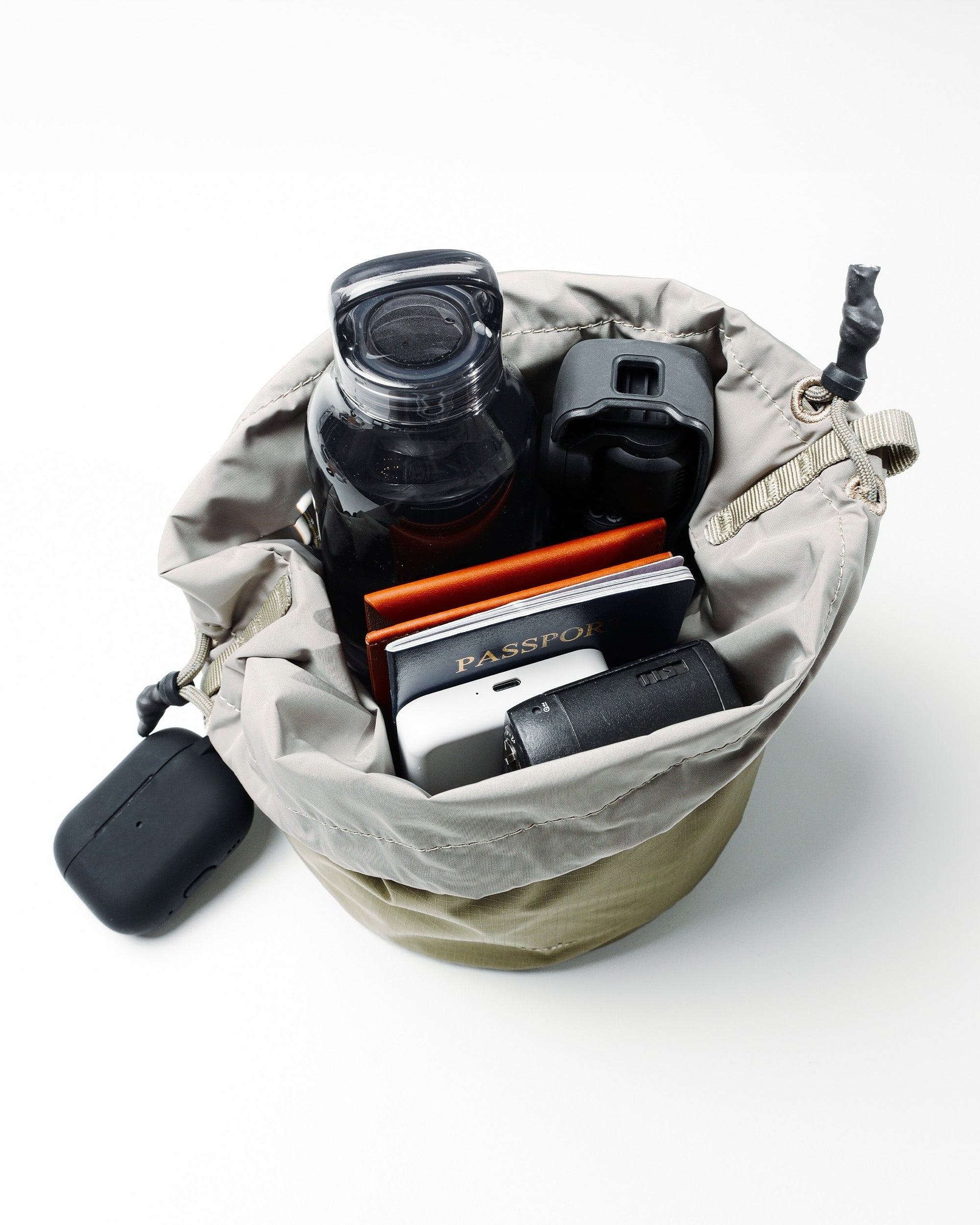 리버시블 버킷백 Reversible Bucket / Black / 8.0mm 스트랩 8.0mm Rope / Navy Camouflage