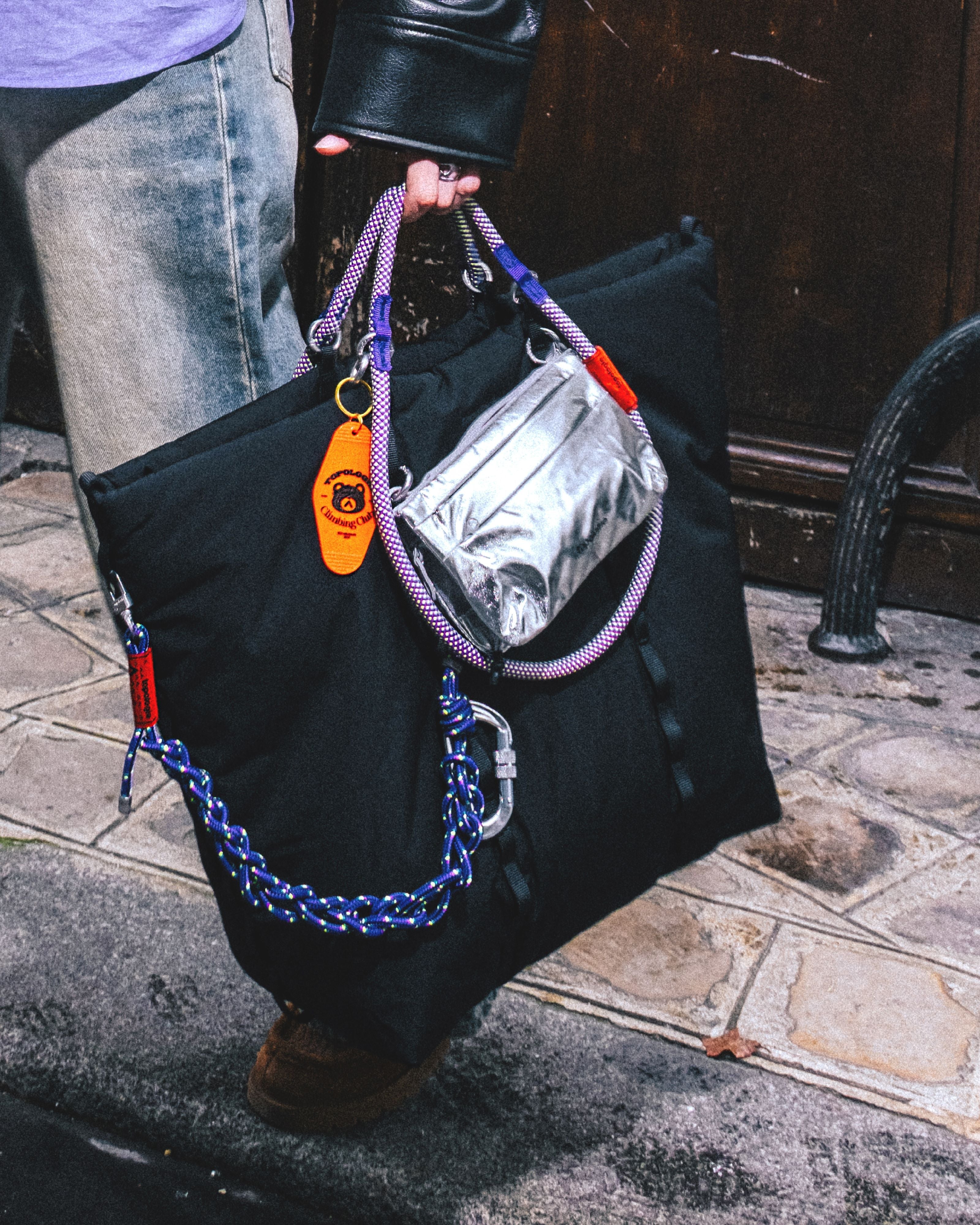 클라우드 토트백 Cloud Tote / Marshmallow / 10mm 로프 루프 10mm Rope Loop / Coffee Melange